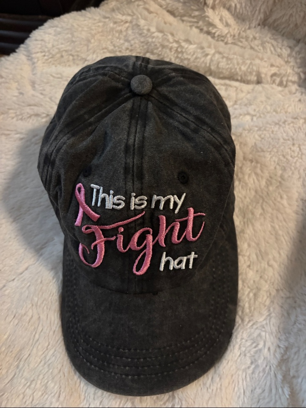 🌞NWOT Breast Cancer Awareness Hat